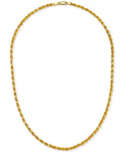 Souverel 14k Gouden Rope Chain Ketting 