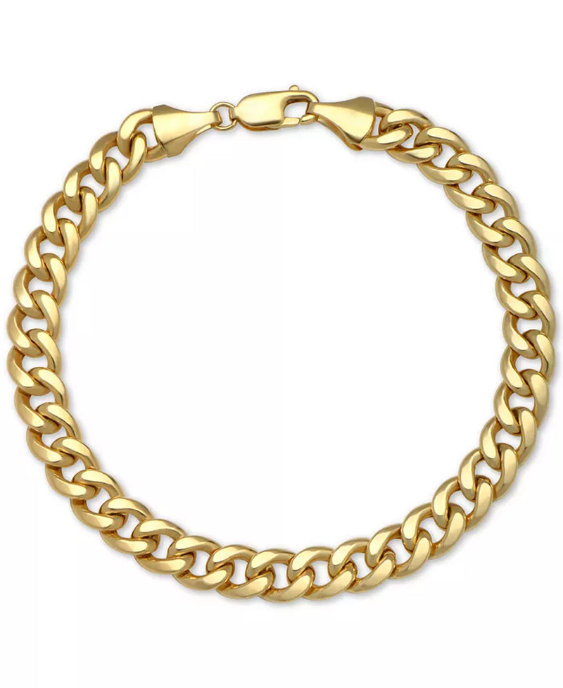 Souverel – Luxe Cuban Chain Armband van 14k Goud