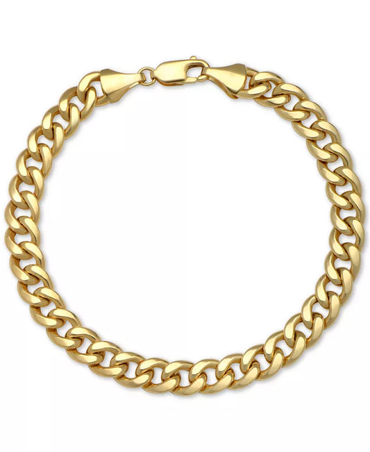 Souverel – Luxe Cuban Chain Armband van 14k Goud
