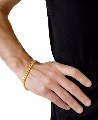 Souverel – Luxe Cuban Chain Armband van 14k Goud