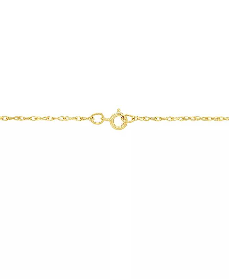 Souverel - Prachtige Druppelvormige Robijn Hanger met Diamantaccenten