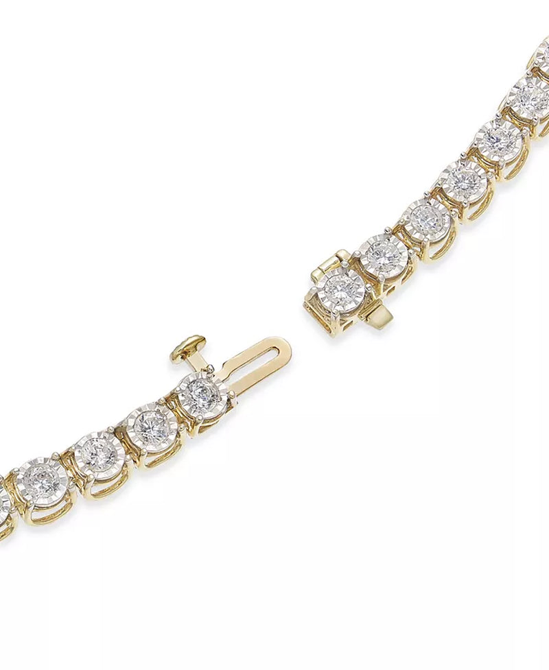 Souverel – Elegant Tennisarmband met Fonkelende Diamanten