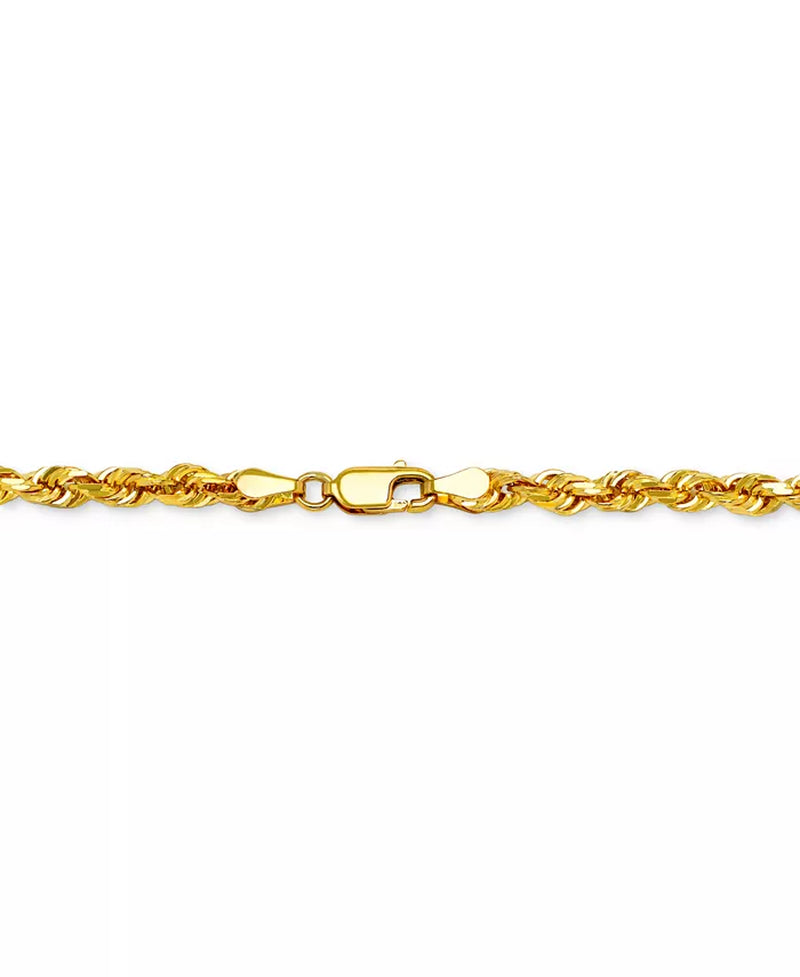 Souverel 14k Gouden Rope Chain Ketting 