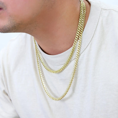 Souverel Royal Monaco Miami Cuban Link Ketting 6mm – 14K Geelgoud 