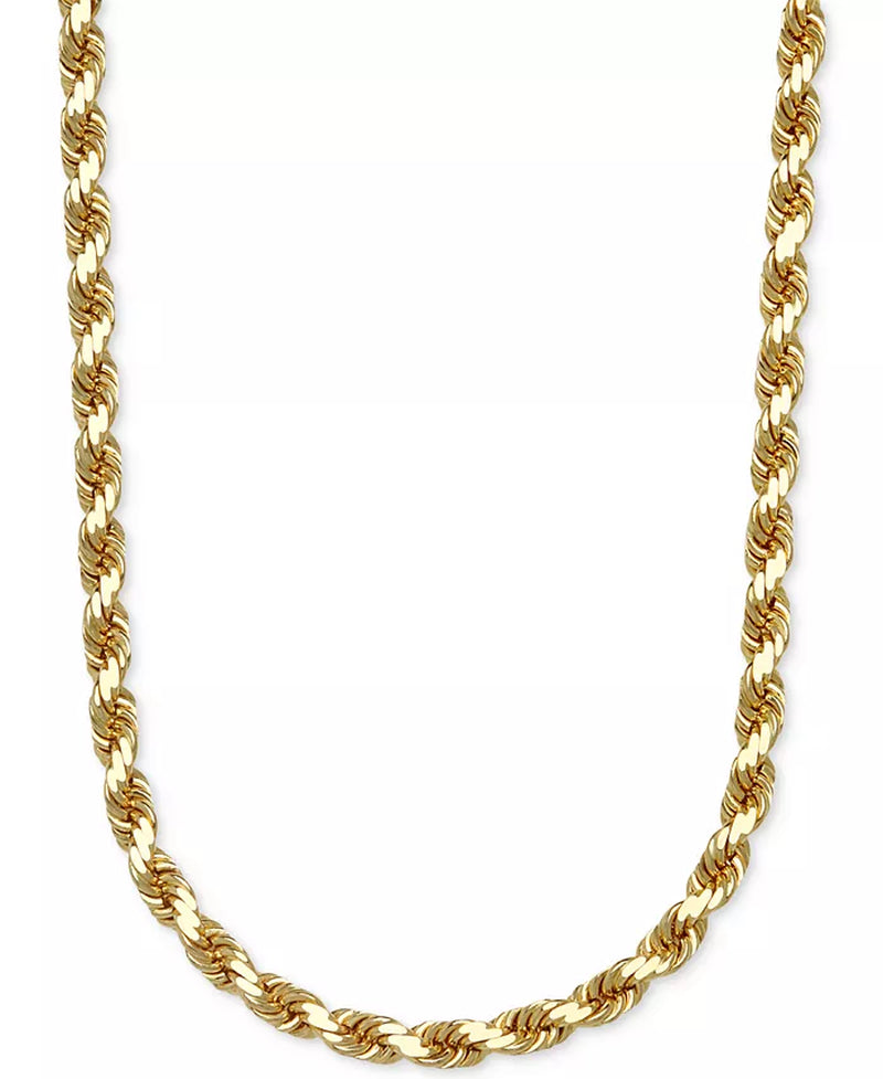Souverel 14k Gouden Rope Chain Ketting 