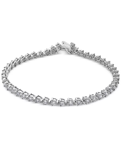 Souverel – 14k Witgouden Armband met Diamanten